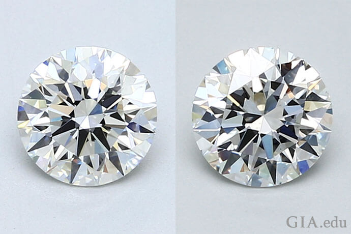 تفاوت الماس vs1 و vs2