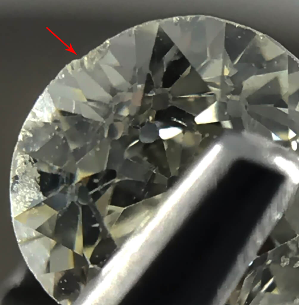 اینکلوژن chip در الماس