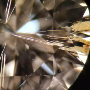 اینکلوژن etch channels در الماس