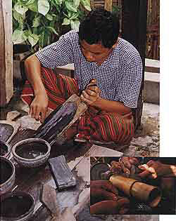 پولیش سنتی یشم برمه