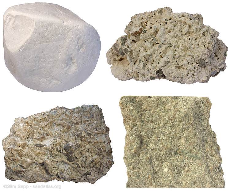انواع سنگ آهک (Limestone)