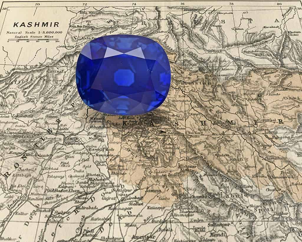 تعیین سن قدمت یاقوت کبود کشمیر