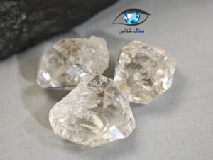 قیمت خرید سنگ کریستال کوارتز شفاف بلوری راف هرکیمر