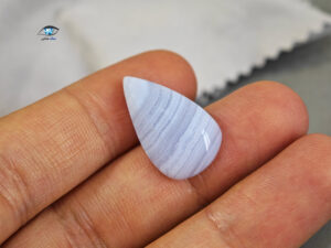 قیمت خرید سنگ عقیق آبی نواری اصل طبیعی