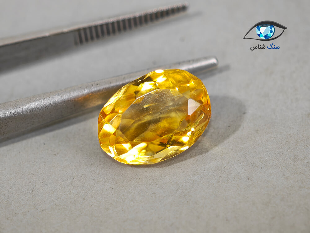 قیمت خرید سنگ سیترین طلایی اصل معدنی