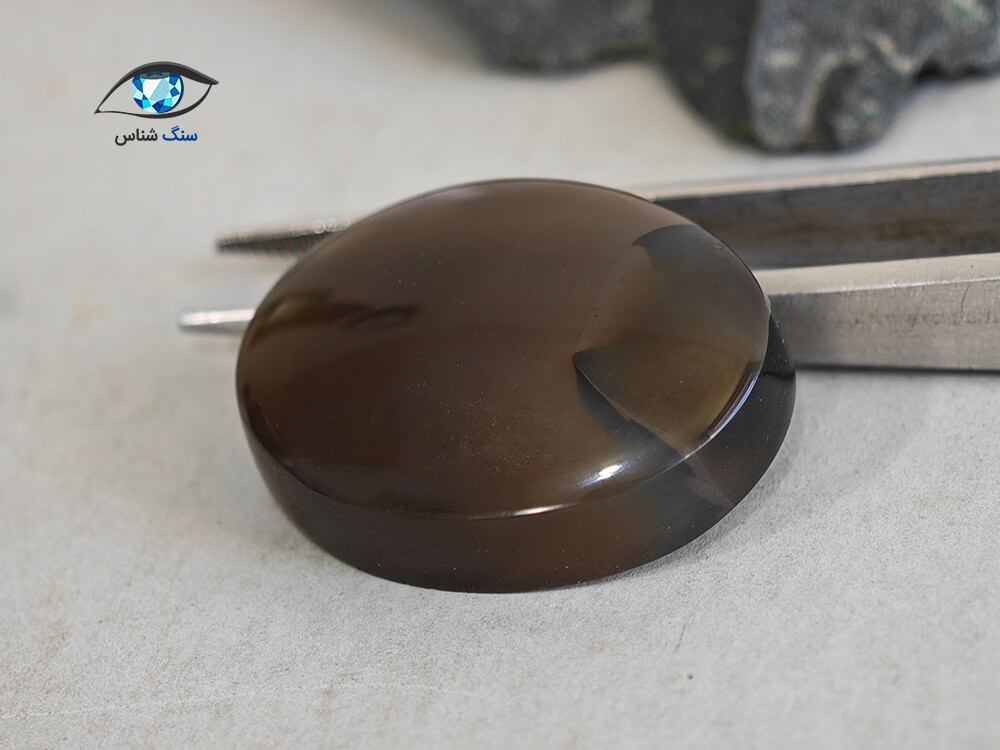 قیمت خرید سنگ عقیق سیاه جزع اصل یمنی