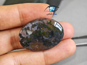 قیمت خرید سنگ عقیق خزه ای سبز اصل