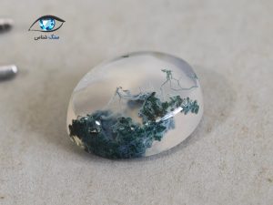 قیمت خرید سنگ عقیق خزه ای سبز اصل