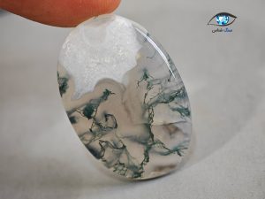 قیمت خرید سنگ عقیق خزه ای سبز اصل