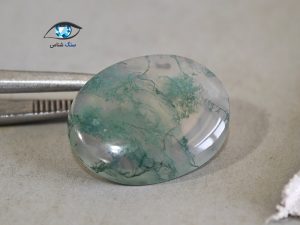 قیمت خرید سنگ عقیق خزه ای سبز اصل