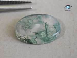 قیمت خرید سنگ عقیق خزه ای سبز اصل