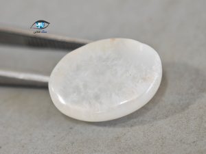 عقیق باباقوری سفید و شفاف 1.6 قیراط - تصویر 3