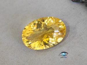 قیمت خرید نگین سنگ سیترین طلایی اصل