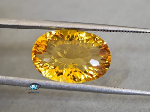 قیمت خرید نگین سنگ سیترین طلایی اصل