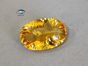 قیمت خرید نگین سنگ سیترین طلایی اصل