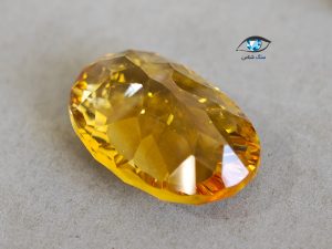 نگین سنگ سیترین طبیعی 9.1 قیراط - Image 4