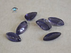 قیمت خرید نگین سنگ آیولایت آبی اصل