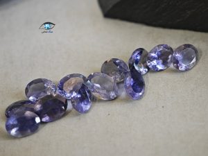قیمت خرید نگین سنگ آیولایت آبی اصل
