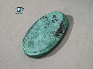 مالاکیت سبز پررنگ بیضی 4.3 گرم - تصویر 3