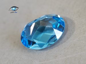 سنگ توپاز سوئیسی بیضی 3.2 قیراط - تصویر 3