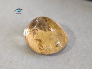 توپاز قهوهای-طلایی پاکستان 9.7 قیراط - تصویر 3