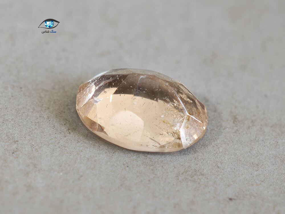توپاز شری طبیعی پاکستان 2 قیراط - تصویر 3