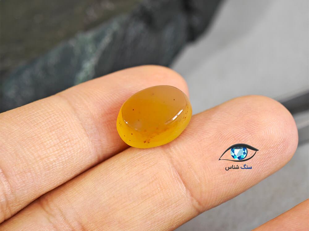 قیمت خرید سنگ عقیق زرد شرف الشمس اصل طبیعی معدنی
