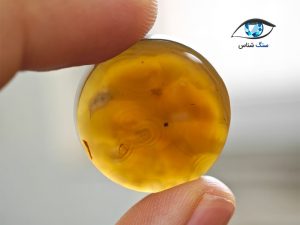 قیمت خرید سنگ عقیق زرد شرف الشمس اصل طبیعی معدنی