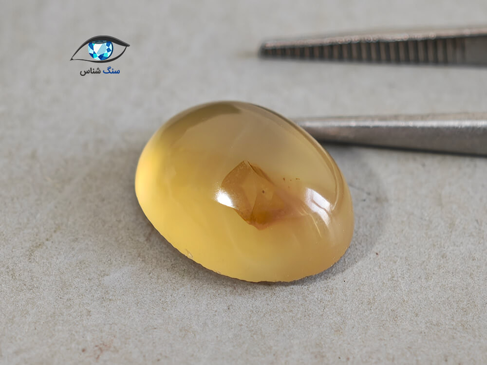 قیمت خرید سنگ عقیق زرد شرف الشمس اصل طبیعی معدنی