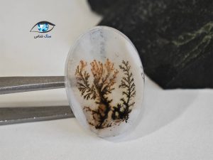 قیمت خرید سنگ عقیق شجر سیاه منظره درختی قائن