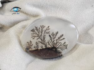 قیمت خرید سنگ عقیق شجر سیاه منظره درختی قائن