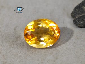 قیمت خرید سنگ سیترین طلایی نگین جواهری اصل