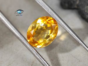 قیمت خرید سنگ سیترین طلایی نگین جواهری اصل