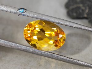 قیمت خرید سنگ سیترین طلایی نگین جواهری اصل