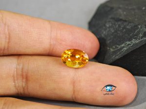 قیمت خرید سنگ سیترین طلایی نگین جواهری اصل