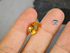 قیمت خرید سنگ سیترین طلایی نگین جواهری اصل