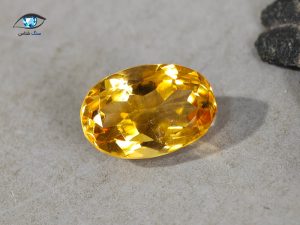 قیمت خرید سنگ سیترین طلایی نگین جواهری اصل