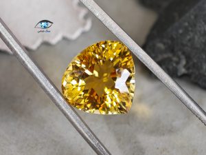 قیمت خرید سنگ سیترین طلایی نگین جواهری اصل