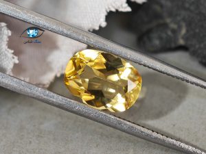 قیمت خرید سنگ سیترین طلایی نگین جواهری اصل