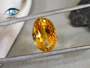 قیمت خرید سنگ سیترین طلایی نگین جواهری اصل