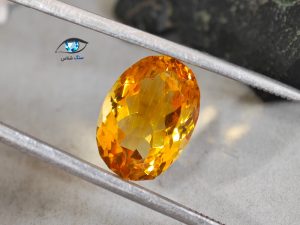 قیمت خرید سنگ سیترین طلایی نگین جواهری اصل
