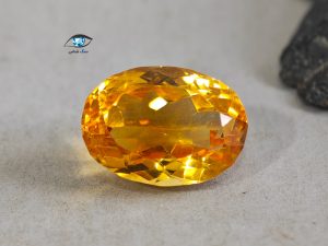 قیمت خرید سنگ سیترین طلایی نگین جواهری اصل