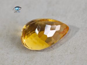 سیترین طلایی طبیعی 6.8 قیراط - تصویر 4