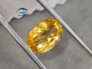 قیمت خرید سنگ سیترین طلایی نگین جواهری اصل