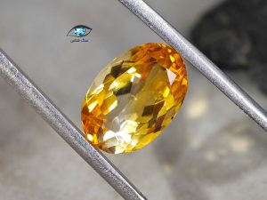 قیمت خرید سنگ سیترین طلایی نگین جواهری اصل