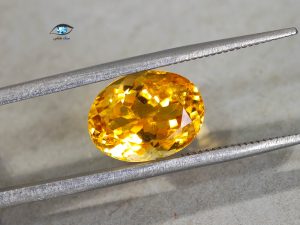 قیمت خرید سنگ سیترین طلایی نگین جواهری اصل