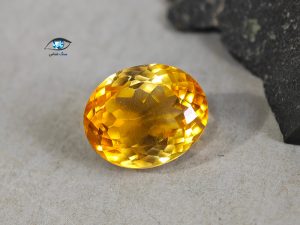 قیمت خرید سنگ سیترین طلایی نگین جواهری اصل