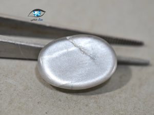 مون استون (سنگ ماه) نقره ای 8.9 قیراط - تصویر 3