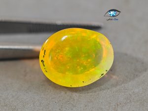 نگین اوپال بیضی طبیعی 5.1 قیراط - تصویر 3