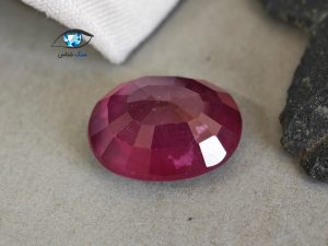 نگین یاقوت سرخ طبیعی 8.9 قیراط - تصویر 3